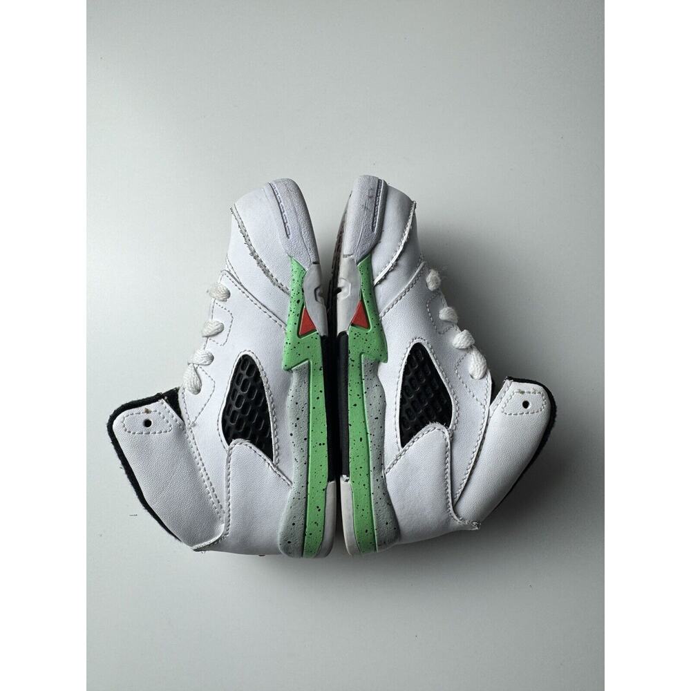 JORDAN RETRO 5 Poison Green 8c Toddler Kids